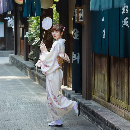 Watercolor Floral Women’s Kimono
